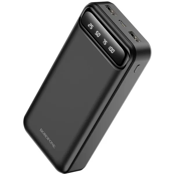 Аккумулятор внешний Power Bank 20000 mAh, черный Borofone (BJ14A) - Фото 4
