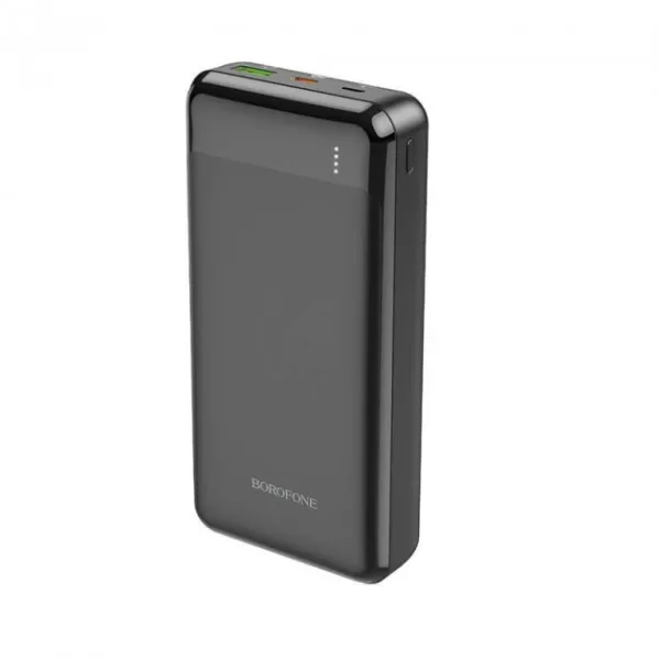Аккумулятор внешний Power Bank 20000 mAh PD 20W+Quick Charge 3.0, черный Borofone (BJ19A) - Фото 8