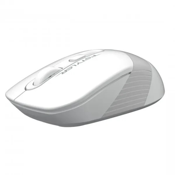 Мышь USB бесшумная Fstyler белая A4tech (FG10S (White) - Фото 1