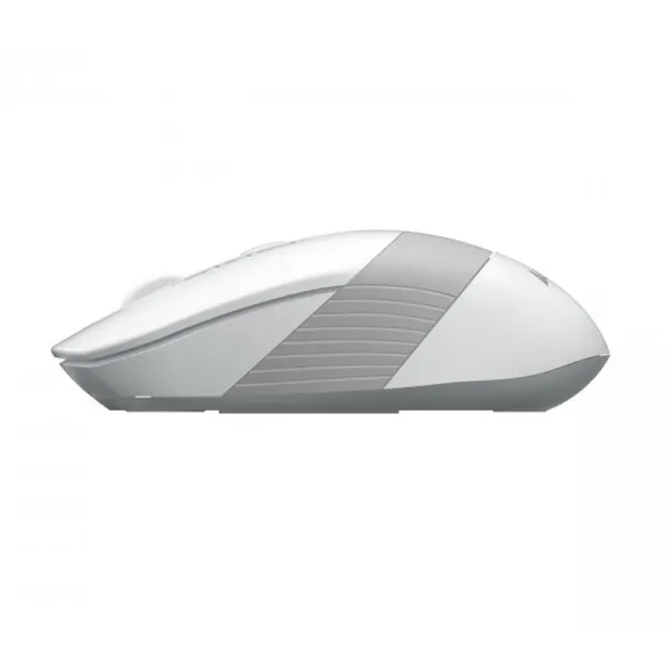 Мышь USB бесшумная Fstyler белая A4tech (FG10S (White) - Фото 2
