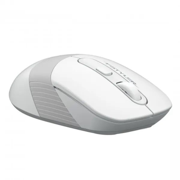 Мышь USB бесшумная Fstyler белая A4tech (FG10S (White) - Фото 4