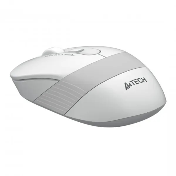 Мышь USB бесшумная Fstyler белая A4tech (FG10S (White) - Фото 5