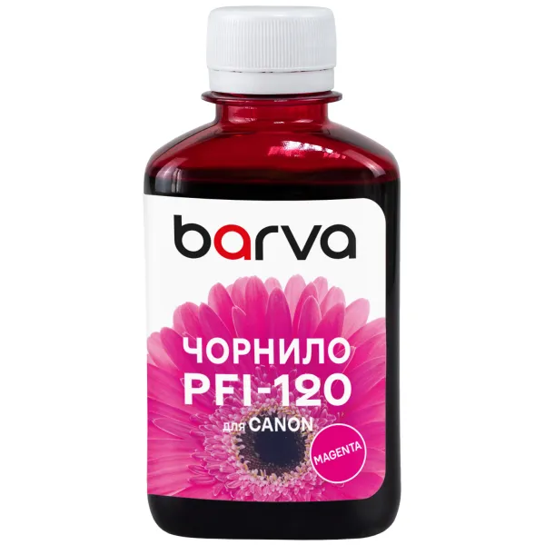 Чернила для Canon PFI-120/PFI-710 M специальные 180 мл, пигментные, пурпурные Barva (C120-896) - Фото 25