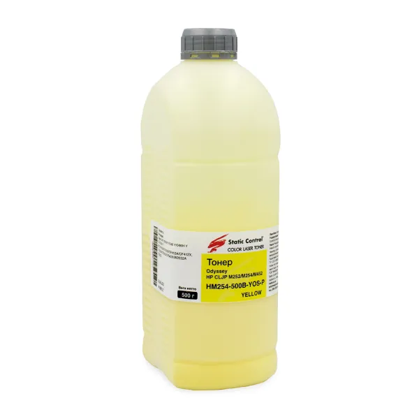Тонер HP Color LaserJet Pro M252/M254/M452 жовтий флакон 500 г SCC (HM254-500B-YOS-P) - Фото 19