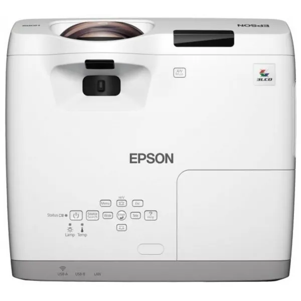 Проектор короткофокусний Epson EB-530 (3LCD, XGA, 3200 ANSI lm) - Фото 1