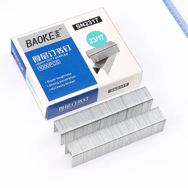 Скоби №23/17, 1000 шт, Baoke (SN2317) - Фото 4