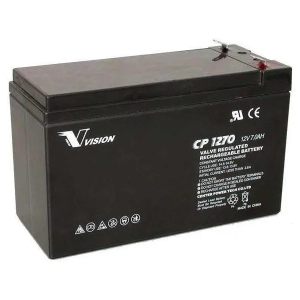 Аккумулятор для ИБП CP 12В 7 Aч Vision (CP1270A)