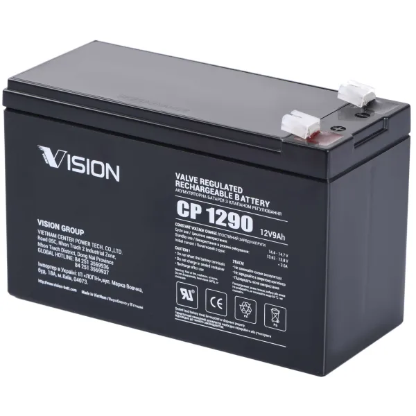 Аккумулятор для ИБП CP 12В 9 Aч Vision (CP1290)