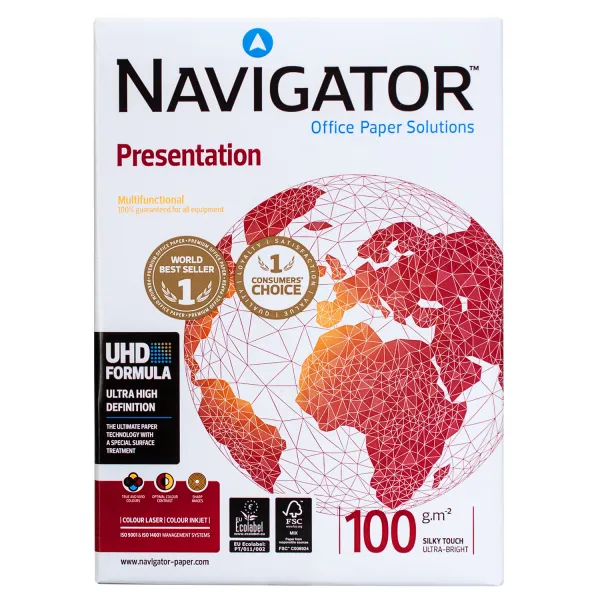 Бумага офисная А4, 100 г/м2, 500 л, класс А Navigator (530232) - Фото 5