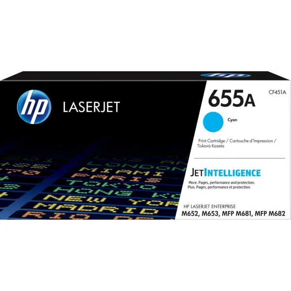 Картридж 655A блакитний HP (CF451A) - Фото 43
