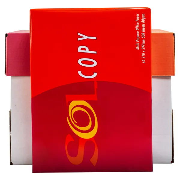 Бумага офисная А4, 80 г/м2, 500 л, класс B Solcopy (906071) - Фото 4