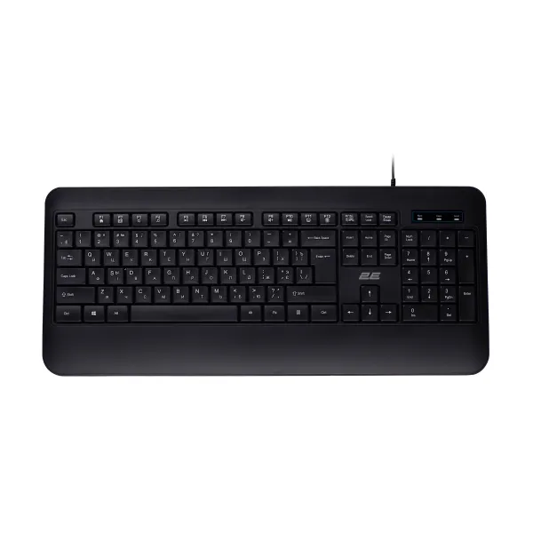 Клавіатура USB KS109, чорна 2E (2E-KS109UB)