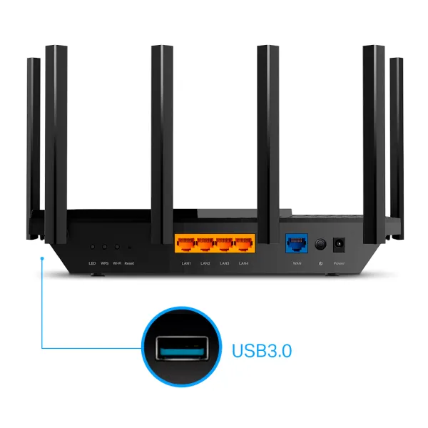 Маршрутизатор ARCHER AX73 AX5400 TP-Link (ARCHER-AX73) - Фото 1