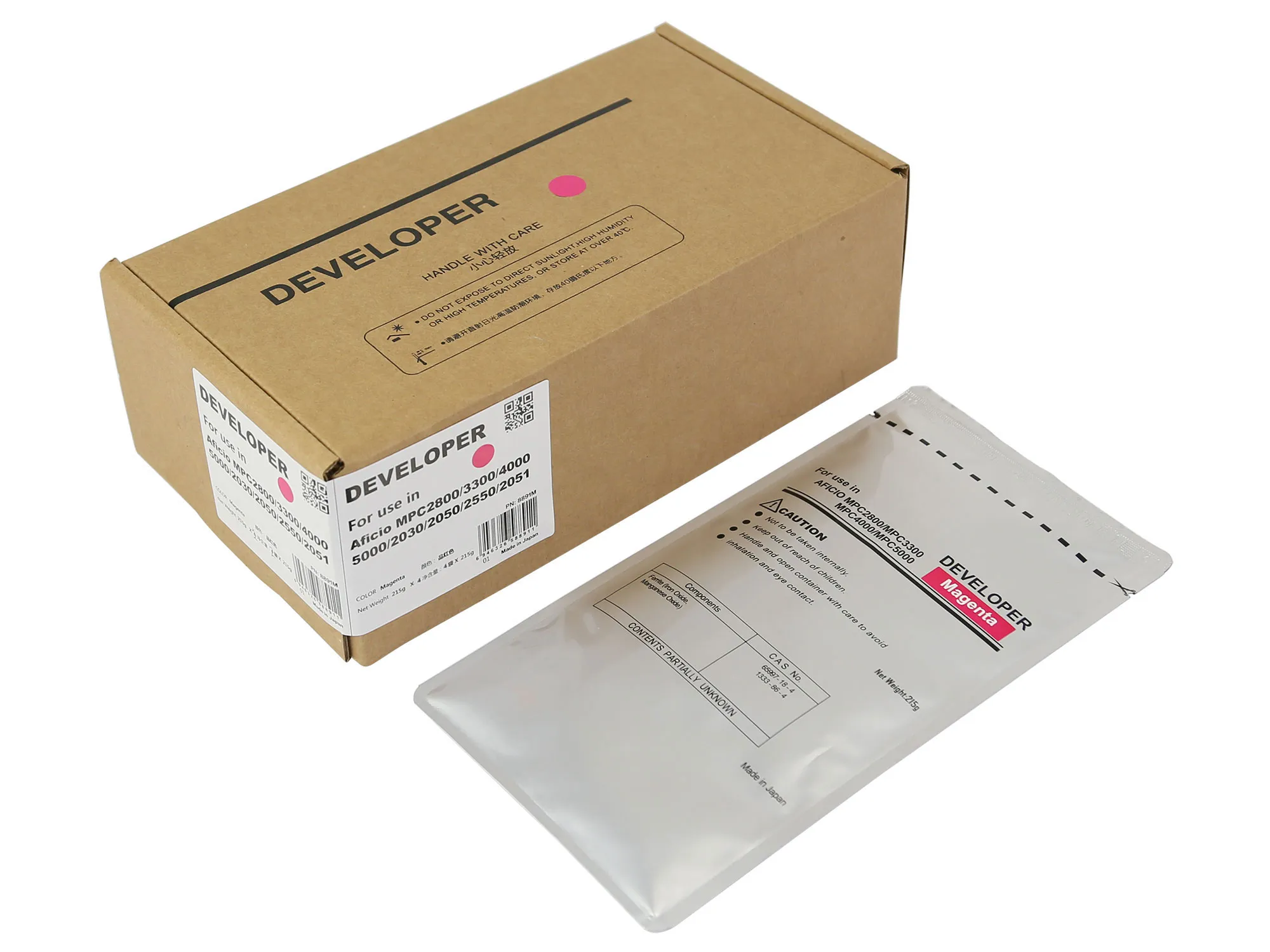 Девелопер Ricoh Aficio MPC2030/2050 D023-9670 240K, пурпурний CET (CET8891M) Девелопер Ricoh Aficio MPC2030/2050 D023-9670 240K, пурпурний CET (CET8891M)