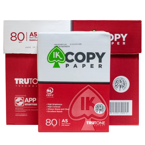 Бумага офисная A5, 80 г/м2, 500 л, Класс В, Copy IK (IK-COPY-80A5) - Фото 4