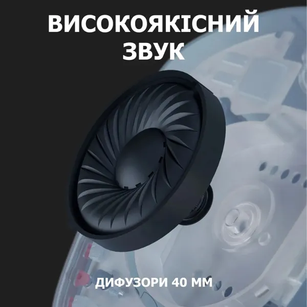 Гарнитура беспроводная игровая G435 Lightspeed, синяя Logitech (981-001062) - Фото 1