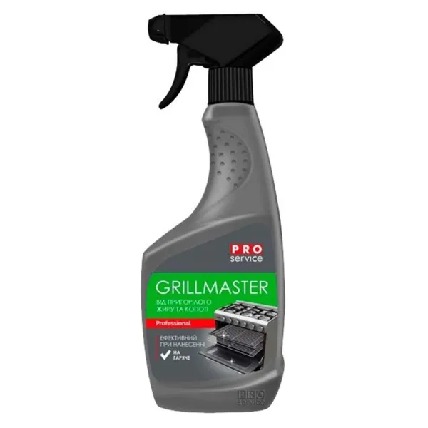 Средство чистящее для гриля, щелочное, с распылителем 0, 55 л, Grillmaster PRO service (25482710_4823071651331) - Фото 3
