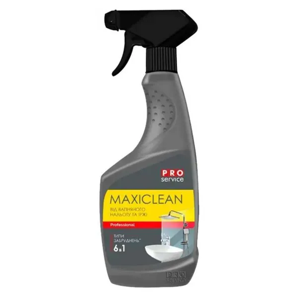 Засіб для ванної кімнати з розпилювачем, 0,55 л, Maxiclean PRO service (25482510_4823071651317) - Фото 3