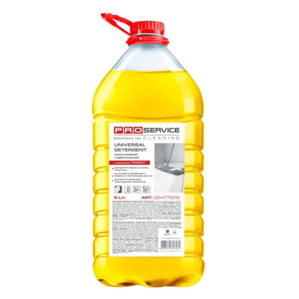 Засіб для миття універсальний, Лимон 5 л Optimum PRO service (25515070_25477202_4823071634181) - Фото 5