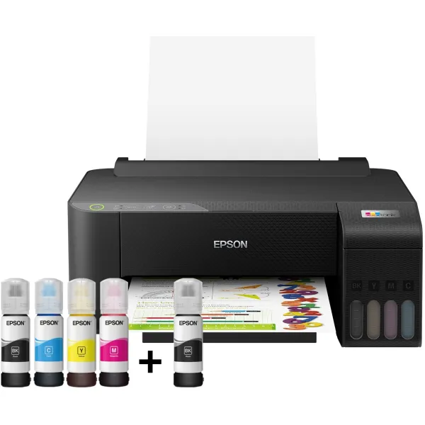 Принтер струйный EcoTank L1250 A4, Wi-Fi Epson (C11CJ71404) - Фото 6