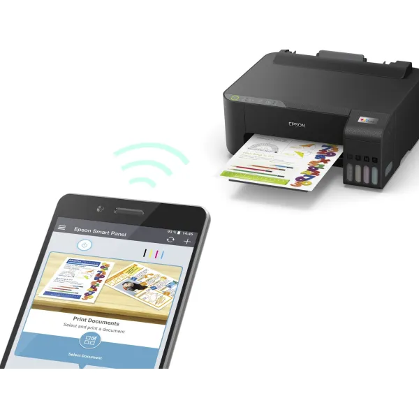 Принтер струйный EcoTank L1250 A4, Wi-Fi Epson (C11CJ71404) - Фото 8