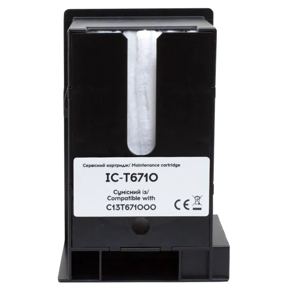 Контейнер совместимый для отработанных чернил Epson T6710/PXBMB2/C13T671000 с чипом Barva (IC-T6710)