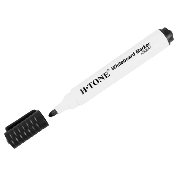 Маркер для сухостираємих дощок, 4.5 мм чорний H-Tone (JJ20544-black) - Фото 1