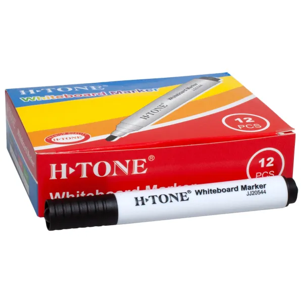 Маркер для сухостираємих дощок, 4.5 мм чорний H-Tone (JJ20544-black) - Фото 4