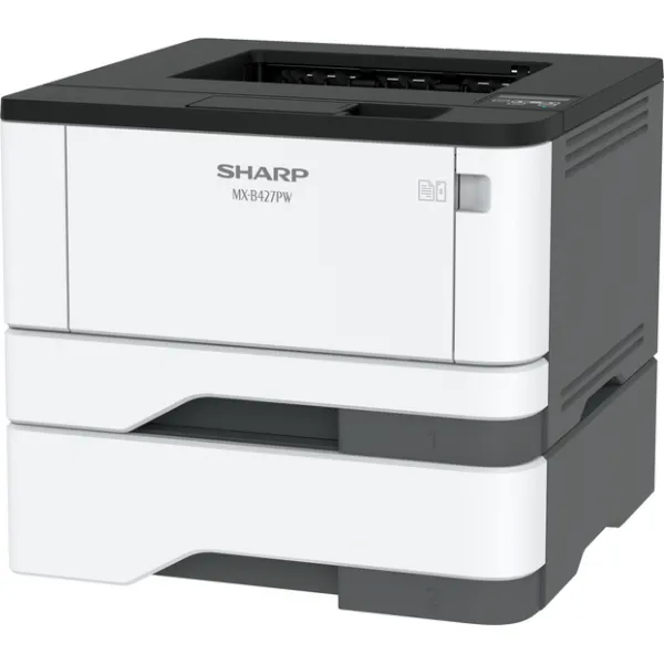 Принтер лазерный MXB427PWEU A4, Wi-Fi Sharp (MXB427PWEU) - Фото 1