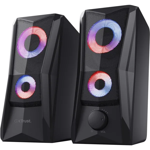 Система акустична GXT 606 Javv 2.0, USB, AUX, RGB, чорна Trust (25108_TRUST)