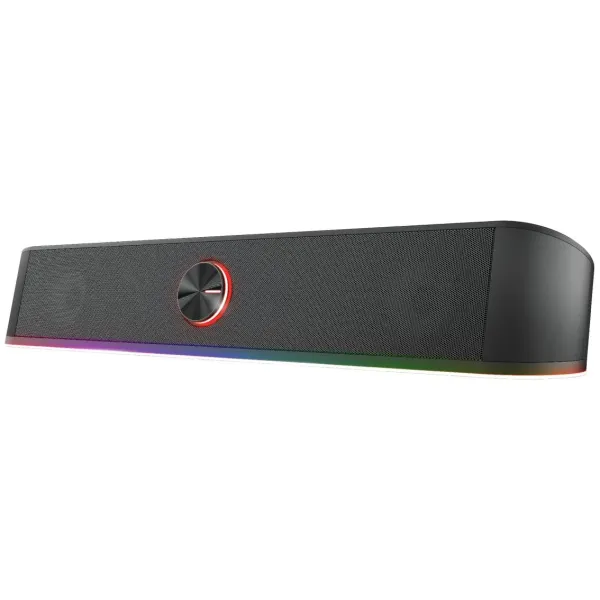 Система акустическая GXT 619 Thorne Саундбар, USB, AUX,  RGB, чёрная Trust (24007_TRUST) - Фото 5