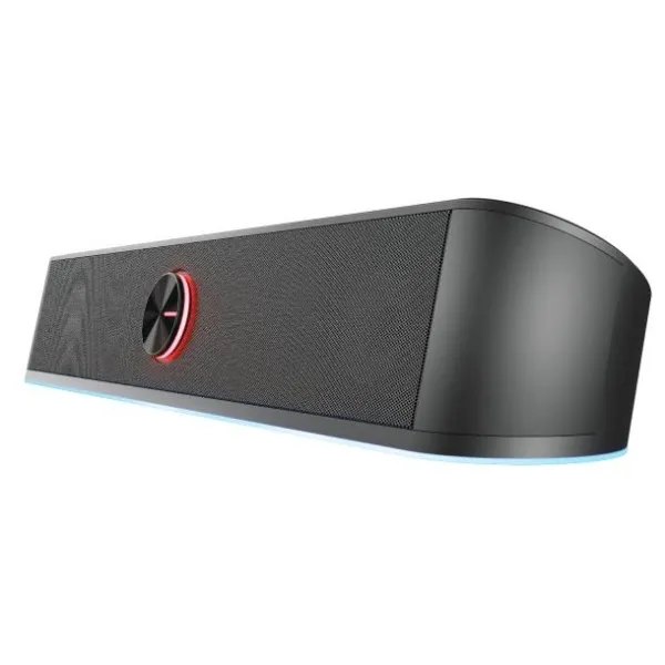 Система акустическая GXT 619 Thorne Саундбар, USB, AUX,  RGB, чёрная Trust (24007_TRUST) - Фото 6