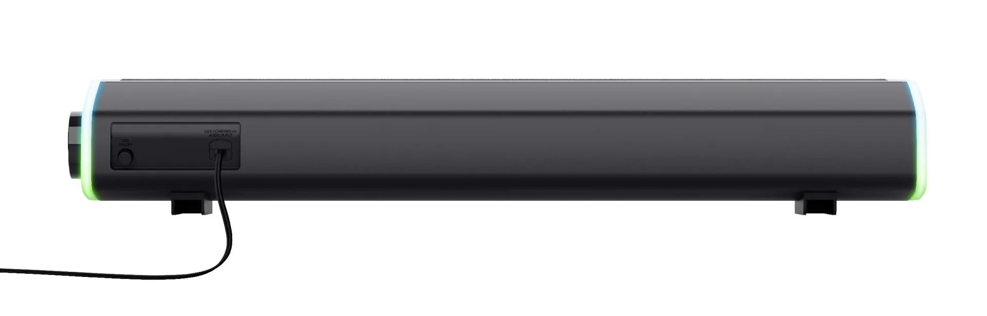 Система акустична GXT 620 Axon Саундбар, USB, AUX,  RGB, чорна Trust (24482_TRUST) - Фото 3