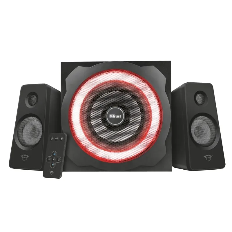 Система акустична GXT 629 Tytan 2.1, 60Вт, AUX, RGB, чорна Trust (22944_TRUST) - Фото 1