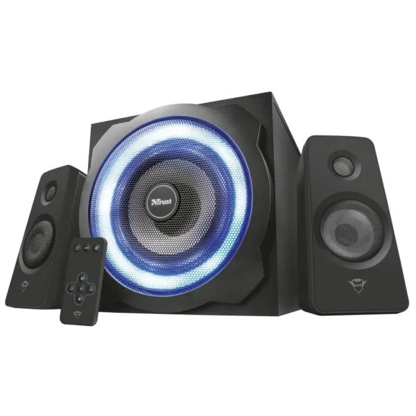 Система акустическая GXT 629 Tytan 2.1, 60Вт, AUX, RGB, чёрная Trust (22944_TRUST) - Фото 8