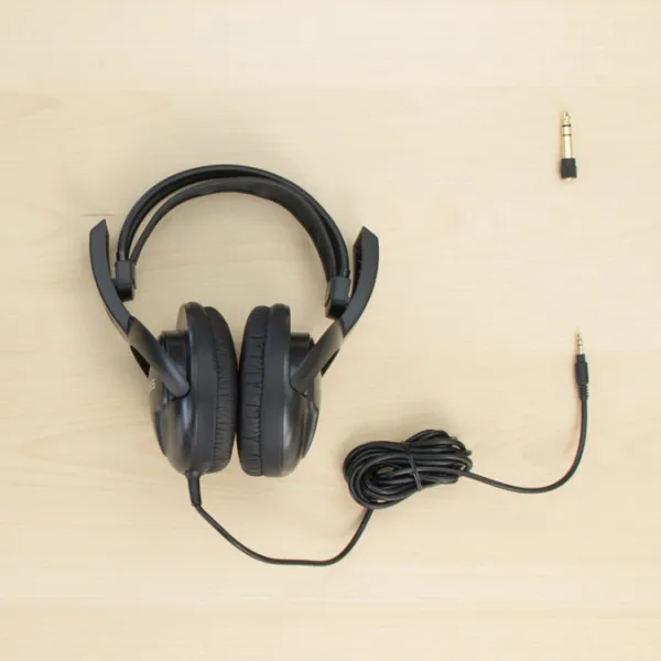 Навушники Over-Ear  UR20 DJ Style, 3.5 mini-jack, 2.4м, сірі Koss (194697.101) - Фото 2