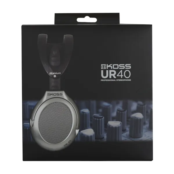 Наушники Over-Ear  UR40, 3.5 mini-jack, 2.4м, серые Koss (197063.101) - Фото 1