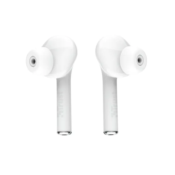 Наушники Nika Touch True Wireless Mic белые Trust (23705) - Фото 9