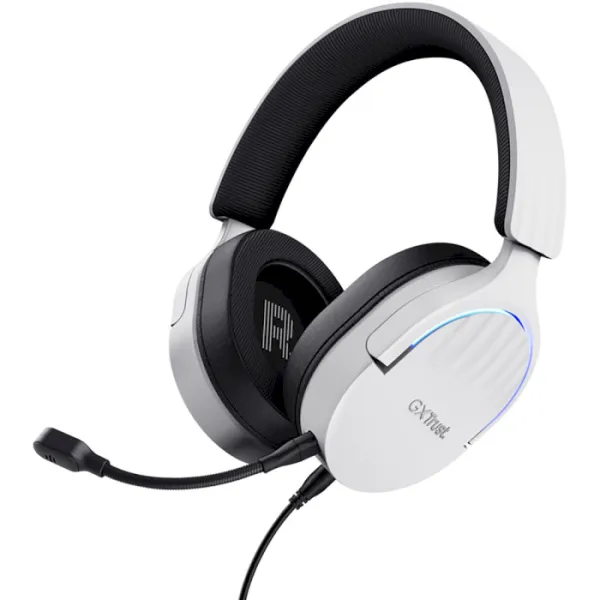 Гарнитура игровая GXT 490 FAYZO, 7.1, USB-A, 2м, белая Trust (25302)