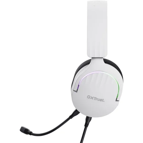 Гарнитура игровая GXT 490 FAYZO, 7.1, USB-A, 2м, белая Trust (25302) - Фото 1