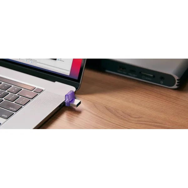 Накопитель USB 3.2 Type-A+ Type-C 128GB Gen1  DT microDuo 3C R200MB/s Kingston (DTDUO3CG3/128GB) - Фото 4
