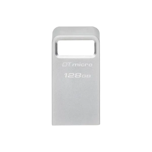 Накопичувач USB 3.2 Type-A 128GB Gen1 DT Micro R200MB/s Metal Kingston (DTMC3G2/128GB)