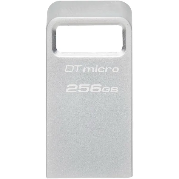 Накопитель USB 3.2 Type-A 256GB Gen1 DT Micro R200MB/s Metal Kingston (DTMC3G2/256GB)