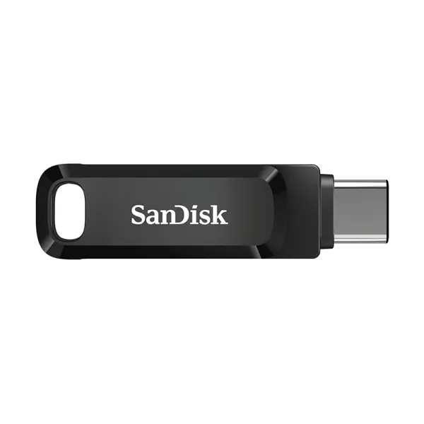 Накопитель USB 3.1 Type-A + Type-C 64GB Ultra Dual Drive Go черный SanDisk (SDDDC3-064G-G46)