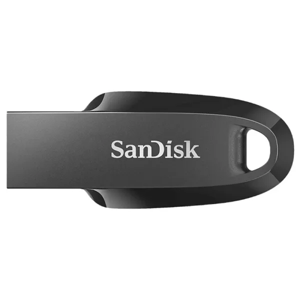 Накопитель USB 3.2 Type-A 64GB Ultra Curve черный SanDisk (SDCZ550-064G-G46)