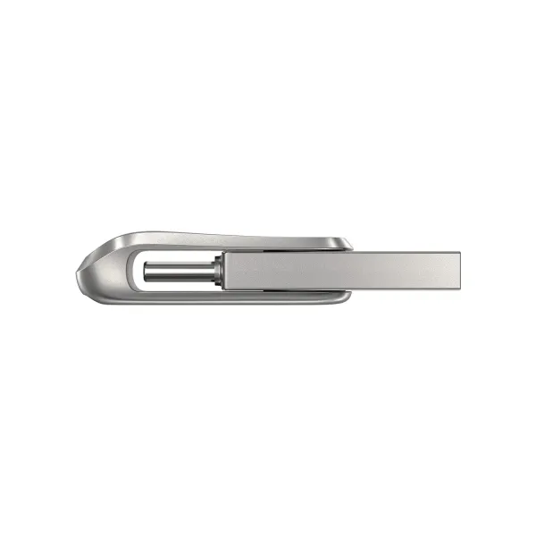 Накопитель USB 3.1 Type-A + Type-C  128GB Dual Drive Luxe серебристый SanDisk (SDDDC4-128G-G46) - Фото 1