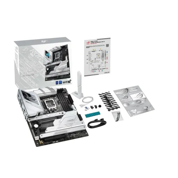 Материнcкая плата ROG STRIX Z790-A GAMING WIFI II s1700 Z790 4xDDR5 M.2 HDMI DP Wi-Fi BT білий ATX ASUS (90MB1FN0-M0EAY0) - Фото 3