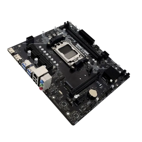 Материнська плата B650MT sAM5 B650 2xDDR5 M.2 HDMI DP mATX Biostar (B650MT) - Фото 3