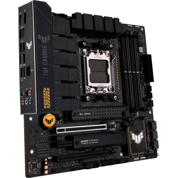 Материнcька плата TUF GAMING B650M-PLUS sAM5 B650 4xDDR5 M.2 HDMI DP mATX ASUS (90MB1BG0-M0EAY0) - Фото 1