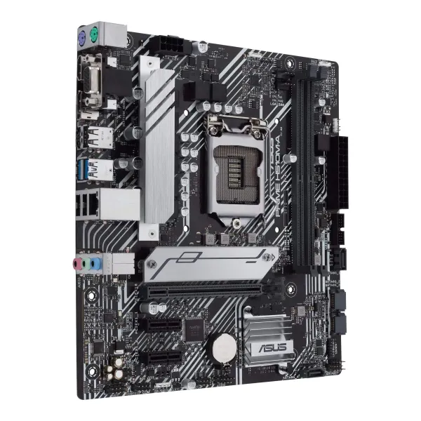 Материнcкая плата PRIME H510M-A s1200 H510 2xDDR4 M.2 HDMI DP D-Sub mATX ASUS (90MB17C0-M0EAY0) - Фото 1